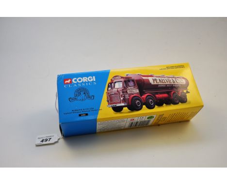 CORGI CLASSICS 24201 MCKELVIE & CO LTD LEYLAND ELIPTICAL TANKER SET INCLUDES NUMBERED LIMITED EDITION CERTIFICATE WITH BOX (V