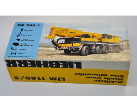 CONRAD 1:50 SCALE LIBHERR MOBILE CRANE LTM 1160/2 WITH BOX (VGC)