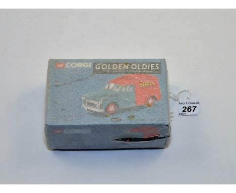 CORGI CLASSICS 06501 GOLDEN OLDIES MORRIS 1000 SHELL/BP LIMITED EDITION WITH NUMBERED CERTIFICATE WITH BOX UNOPENED STILL WRA