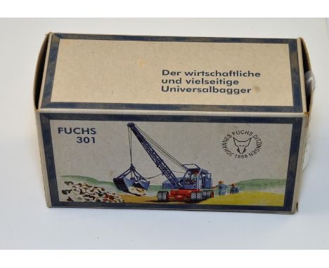 NZG MODELS 1:50 SCALE FUCHS TEREX 301 WITH BOX (MC)