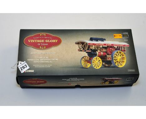 CORGI 1:50 SCALE VINTAGE GLORY FOWLER B6 'SUPER LION' SHOWMANS ENGINE (KING CARNIVAL II) JOHN FOWLER & CO LEEDS LTD LIMITED E