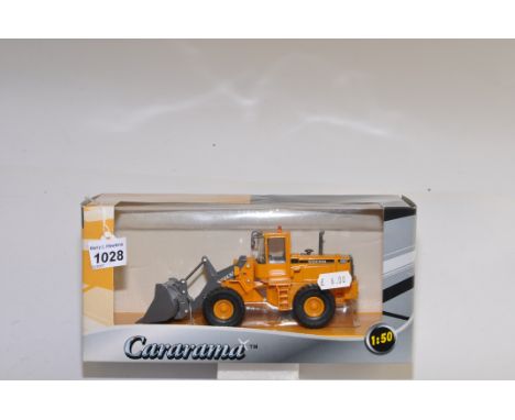 CARARAMA 1:50 SCALE VOLVO L150C WITH BOX (VGC)