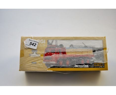 CORGI CLASSICS 24502 LONDON BRICK COMPANY LEYLAND 8 WHEEL PLATFORM LORRY WITH BRICKS LIMITED EDITION WITH NUMBERED CERTIFICAT