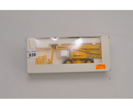 NZG MODELS 1:50 SCALE PINGUELY HAULOTTE HA20 PX WITH BOX (VGC)