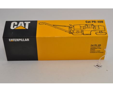 NZG MODELS 1:50 SCALE CAT PR -450 PAVEMENT PROFILER WITH BOX (VGC)