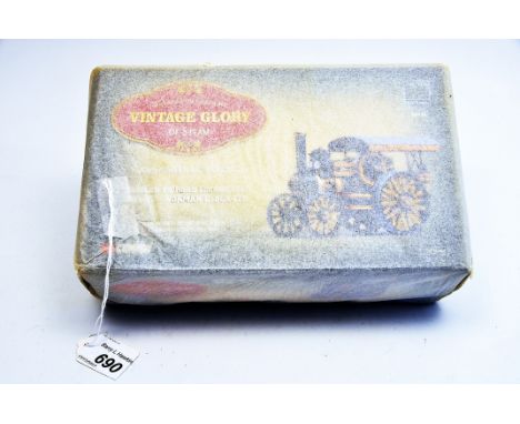 CORGI VINTAGE GLORY OF STEAM 80104 FOWLER B6 ROAD LOCOMOTIVE ATLAS- NORMAN E BOX LTD WITH BOX STILL IN TISSUE WRAPPING (NC)