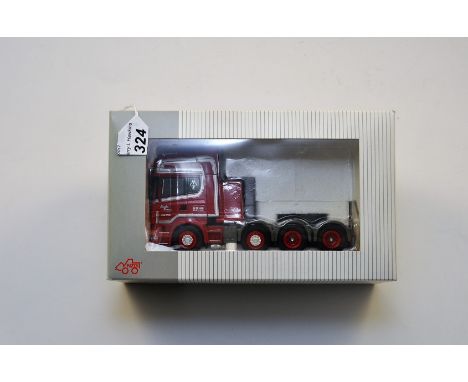 NZG 1:50 SCALE SCANIA R 4 ARCHS LORRY CAB IN BOX (VGC)