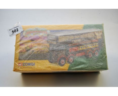 CORGI CLASSICS THE SHOWMANS RANGE 27801 ATKINSON OPEN POLE TRUCK SET ANDERSON & ROWLAND INCLUDES HOUSE OF MIRRORS KIT LIMITED