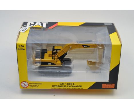 CAT 1:50 SCALE 330D L HYDRAULIC EXCAVATOR WITH BOX (VGC) 