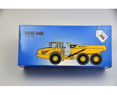 VOLVO 1:50 SCALE A40D WITH BOX (VGC)