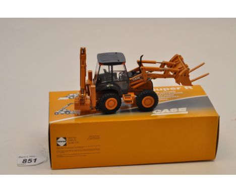 CASE 1:50 SCALE 695 SUPER R BACKHOE LOADER CONRAD MODELS WITH BOX (VGC)