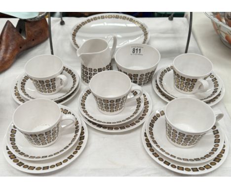 A vintage Royal Tuscan tea set