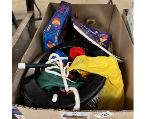 A box of magic tricks