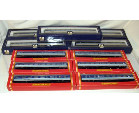 HORNBY and LIMA 11 x Regional Railways and ScotRail Blue and Grey Coaches - Hornby BR Regional Rail Mk2a - R431 x 2 and R432 