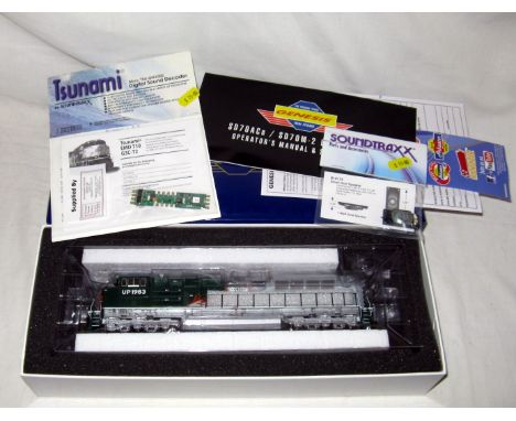 ATHEARN Genesis HO Ready to Run Union Pacific #1983 Western Pacific Heritage SD70ACe. The Lot includes a Tsunami TSU - GN1000