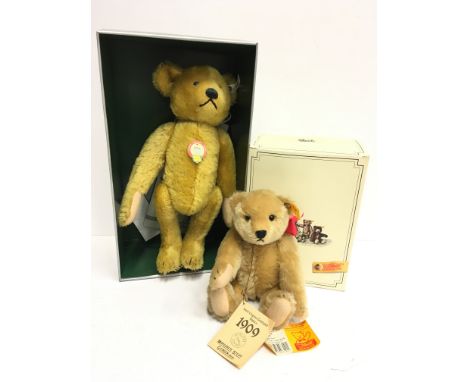 Steiff EAN 0181/35 Petsy Brass 1927, limited edition no.2515/5000, height 33cm, E in F box with certificate. Together with St