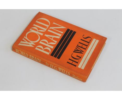 H. G. WELLS - 'WORLD BRAIN', Methuen & Co., 1938, first edition in dust jacketCondition Report:Book very good conditionDust j
