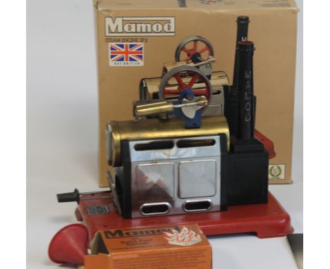 A BOXED MAMOD LIVE STEAM SP2 STATIONARY ENGINE