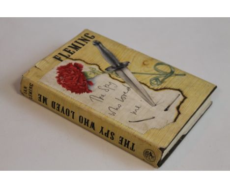 IAN FLEMING - JAMES BOND FIRST EDITION BOOK 'THE SPY WHO LOVED ME', Jonathan Cape 1962 with dustjacketCondition Report:Book g