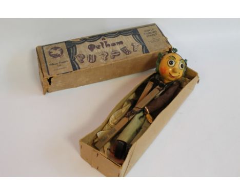A 1950S PELHAM PUPPET SL 'MR TURNIP' in original box