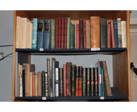 A collection of books including: Yorkshire topography; yachting; literature; travel; four signed G.P. Taylor first editions; 