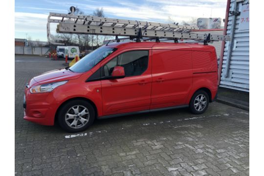 red ford transit connect