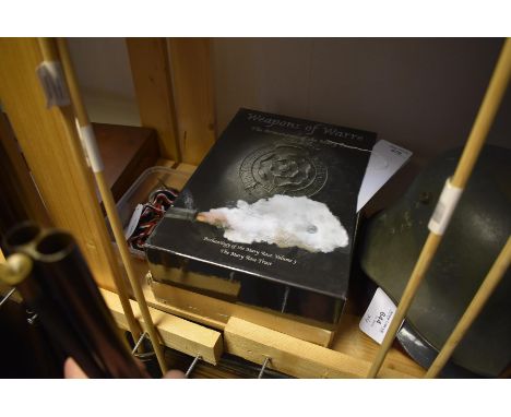 BOOKS: WEAPONS OF WARRE THE ARMAMENTS OF THE MARY ROSE, by The Mary Rose Trust, together with a copy of Ordnance - The Armour