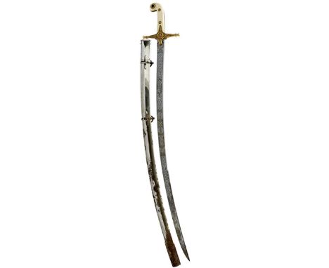 AN 1834 PATTERN GENERAL OFFICER'S SWORD TO GENERAL VILLIERS HATTON, 80.5cm blade by Wilkinson, serial  no. 35791 for 1898, et