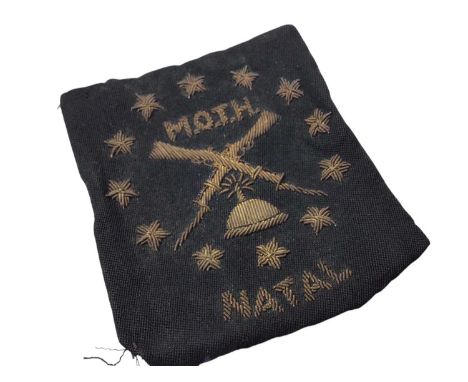 COLLECTION OF WWII EPHEMERA, comprising Memorable Order Tin Hats patch and first day cover, three North Africa group ribbon b