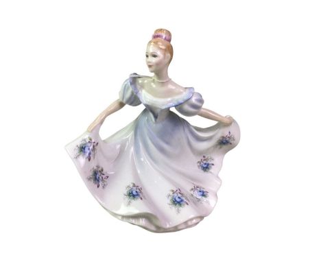 ROYAL DOULTON AND OTHER FIGURES, comprising Fair Lady HN 2832, three other Royal Doulton figures, three Nao figures and a cer