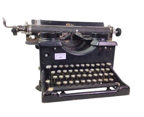 TYPEWRITER, MAKER ROYAL in black, with original 'Royal' branding29.5cm wide 