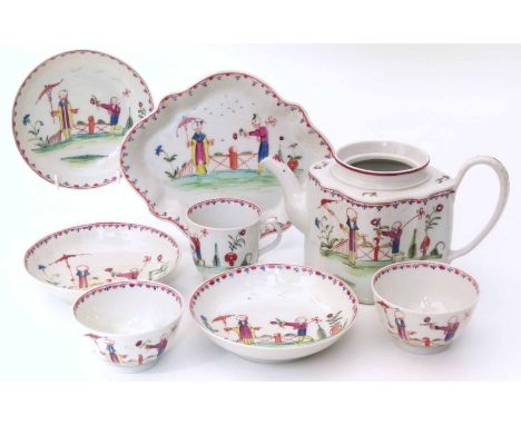Newhall part tea service, pattern No. 20 We cannot do condition reports for this sale.