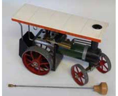 Mamod steam tractor model TE1A. We cannot do condition reports for this sale.