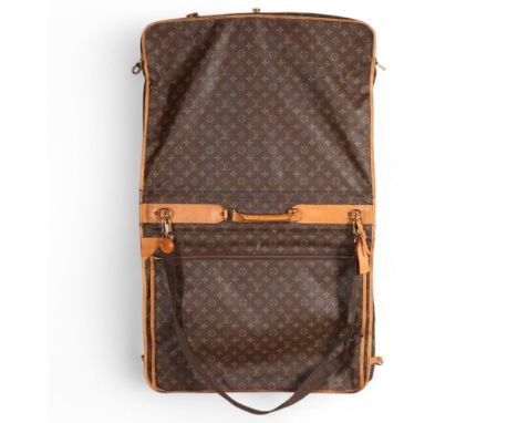 LOUIS VUITTON - a Louis Vuitton Monogram suit carrying case, serial no. VX1920, width 60cm
