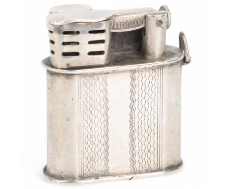 A Vintage Dunhill miniature pocket lighter, patent no. 202, height 4cm
