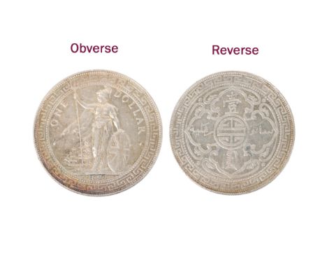 An British Hong Kong/China 1899 silver 1 Dollar, 39mm, 26.9g