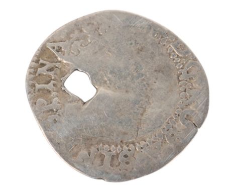 A Tudor silver penny, 1.1g, dia 16mm