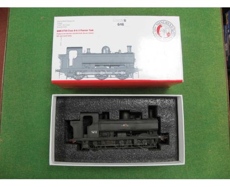 Minerva Models 'O'Gauge/7mm Boxed G.W.R Class 8750 0-6-0 Pannier Tank Steam Locomotive, BR black with minor weathering R/No 9
