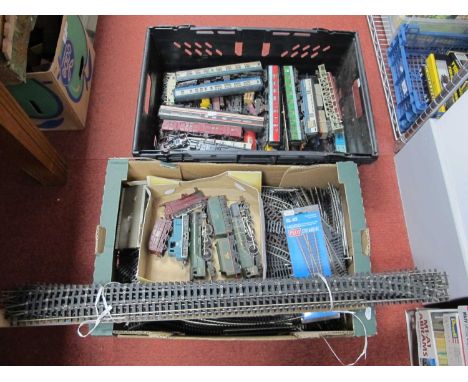 Quantity of 'OO' Gauge/4mm "Playworn" Locomotives, Rolling Stock and Track, comprising, Hornby Dublo 3 Rail "Duchess of Montr