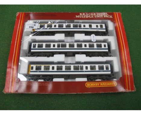 Hornby 'OO' Gauge/4mm Ref No R698 class 110 Three Car DM Boxed Train Pack, comprising powered brake composite, trailer and co