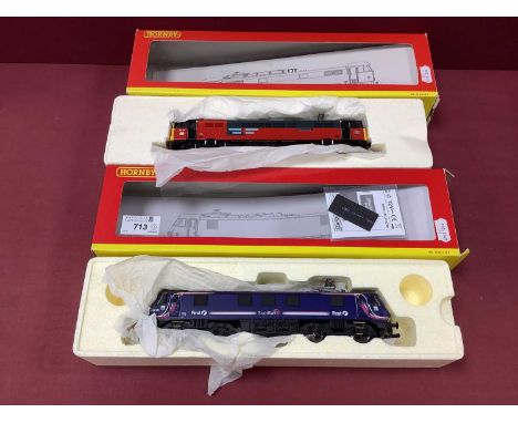Two Hornby (China) 'OO' Gauge/4mm Bo-Bo Electric Locomotives with Single Pantograph, a Ref No Class 86 "Glenfiddich" Rail Exp