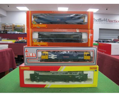 Four 'OO' Gauge/4mm Boxed Diesel Locomotives, comprising Hornby R327 Class 25 BR green R/No D7571 (good); A Hornby R360 Class