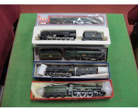 Five 'OO' Gauge/4mm Steam Tender Locomotives, comprising, Mainline 4-6-0 Royal Scot Class "The Prince of Wales Volunteers" BR