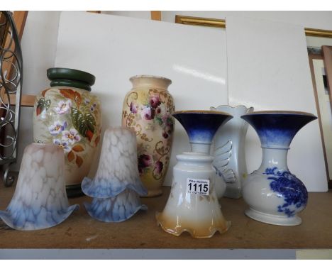 Vases and Light Shades etc 