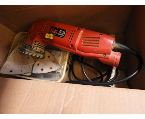Electric Sander and Pads 