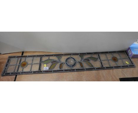 Leaded Glass Light Panel 