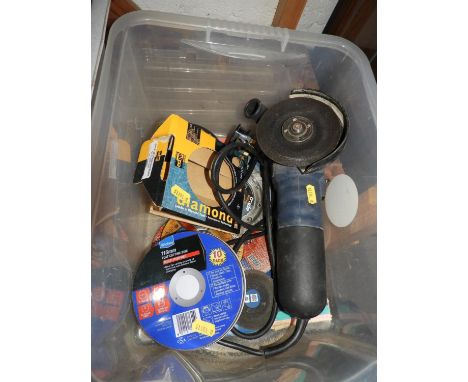 4.5" Angle Grinder and Discs 