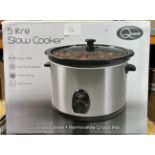Quest 5L Sow Cooker. Est £50 - Grade U