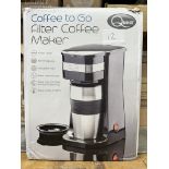 Quest Coffee To Go Filter Coffee Maker. Est £40 - Grade U