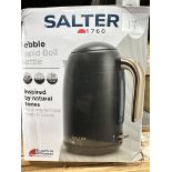 Salter Pebble Rapid Boil Kettle. Est £40 - Grade U